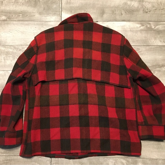 Chopper’s Farwest Garments Mackinaw Vtg Wool Cruiser Field Jacket Men's Sz Large - Picture 13 of 14